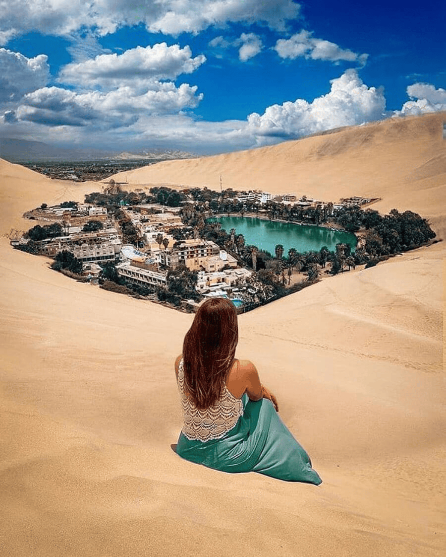 Playa Roja en la Reserva Nacional de Paracas